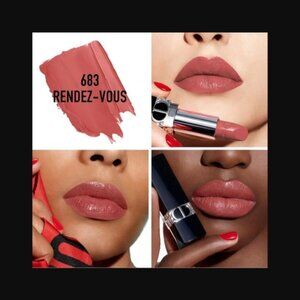Dior Rouge Dior Refillable Lipstick- 683 Rendez-Vous Satin NEW